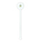 Easter Eggs White Plastic 5.5" Stir Stick - Round - Single Stick