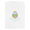 Easter Eggs White Treat Bag - Front View