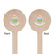 Easter Eggs Wooden 7.5" Stir Stick - Round - Double Sided - Front & Back