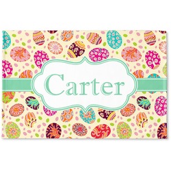 Easter Eggs Woven Mat (Personalized)