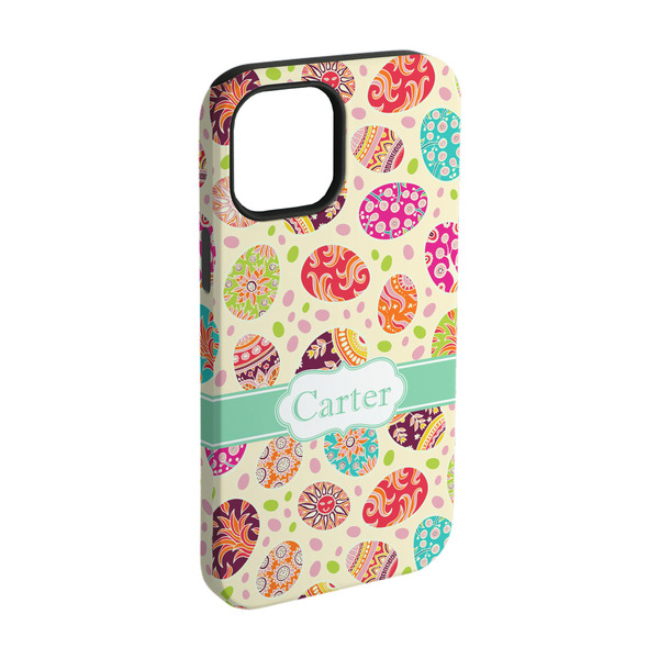 Custom Easter Eggs iPhone Case - Rubber Lined - iPhone 15 Pro (Personalized)