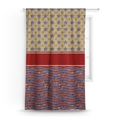 Vintage Stars & Stripes Curtain