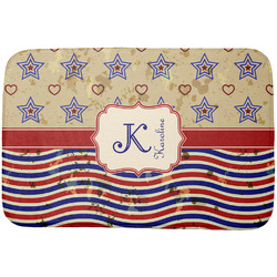 Vintage Stars & Stripes Dish Drying Mat (Personalized)