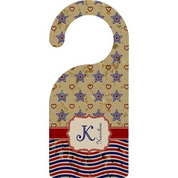 Vintage Stars & Stripes Door Hanger (Personalized)