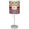 Vintage Stars & Stripes Drum Lampshade with base included