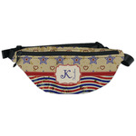 Vintage Stars & Stripes Fanny Pack - Classic Style (Personalized)