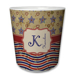 Vintage Stars & Stripes Plastic Tumbler 6oz (Personalized)