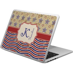 Vintage Stars & Stripes Laptop Skin - Custom Sized (Personalized)
