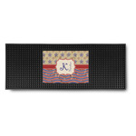 Vintage Stars & Stripes Rubber Bar Mat (Personalized)