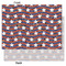Vintage Stars & Stripes Tissue Paper - Heavyweight - Large - Front & Back
