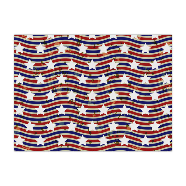 Custom Vintage Stars & Stripes Large Tissue Papers Sheets - Heavyweight