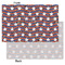 Vintage Stars & Stripes Tissue Paper - Lightweight - Small - Front & Back