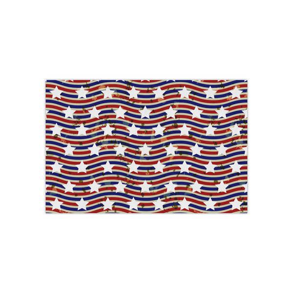 Custom Vintage Stars & Stripes Small Tissue Papers Sheets - Lightweight