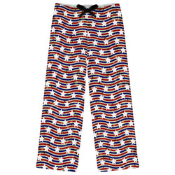 Vintage Stars & Stripes Womens Pajama Pants - XS