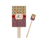 Vintage Stars & Stripes Rectangle Wooden Stir Sticks (Personalized)