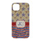 Vintage Stars & Stripes iPhone 14 Case - Back