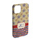 Vintage Stars & Stripes iPhone 15 Pro Case - Angle