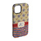 Vintage Stars & Stripes iPhone 15 Tough Case -  Angle