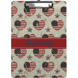 Americana Clipboard (Letter Size) (Personalized)