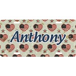 Americana Front License Plate (Personalized)