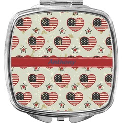 Americana Compact Makeup Mirror (Personalized)