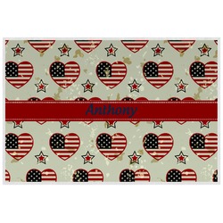 Americana Laminated Placemat w/ Name or Text