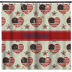 Americana Shower Curtain (Personalized)