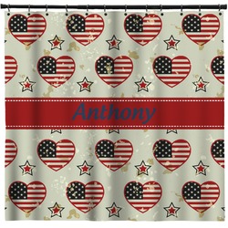 Americana Shower Curtain - 71" x 74" (Personalized)