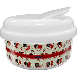 Americana Snack Container (Personalized)