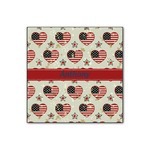 Americana Wood Print - 12x12 (Personalized)