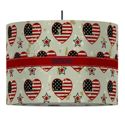 Americana Drum Pendant Lamp (Personalized)