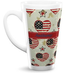 Americana 16 Oz Latte Mug (Personalized)