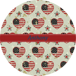 Americana Multipurpose Round Labels - 2" (Personalized)