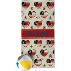 Americana Beach Towel (Personalized)