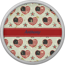 Americana Cabinet Knob (Silver) (Personalized)