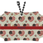 Americana Rear View Mirror Ornament (Personalized)