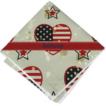 Americana Cloth Napkin w/ Name or Text