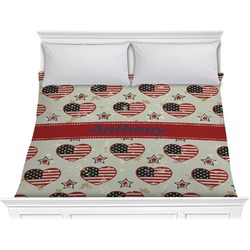 Americana Comforter - King (Personalized)