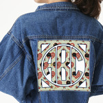 Americana Twill Iron On Patch - Custom Shape - 3XL (Personalized)