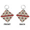 Americana Diamond Keychain (Front + Back)