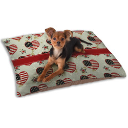 Americana Dog Bed - Small w/ Name or Text