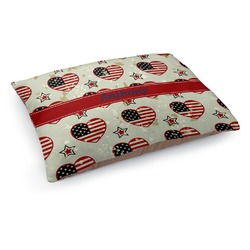 Americana Dog Bed - Medium w/ Name or Text