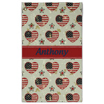 Americana Golf Towel - Poly-Cotton Blend w/ Name or Text