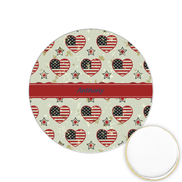 Custom Americana Printed Cookie Topper - 1.25" (Personalized)