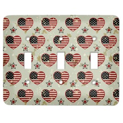 Americana Light Switch Cover (3 Toggle Plate)