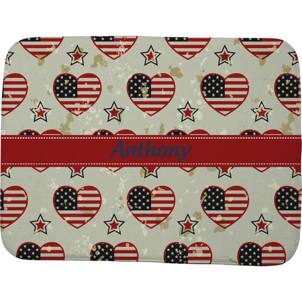 Custom Americana Memory Foam Bath Mat - 48"x36" (Personalized)