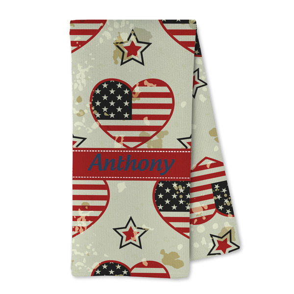 Custom Americana Kitchen Towel - Microfiber (Personalized)