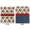 Americana Minky Blanket - 50"x60" - Double Sided - Front & Back