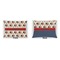 Americana  Outdoor Rectangular Throw Pillow (Front and Back)