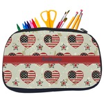 Americana Neoprene Pencil Case - Medium w/ Name or Text